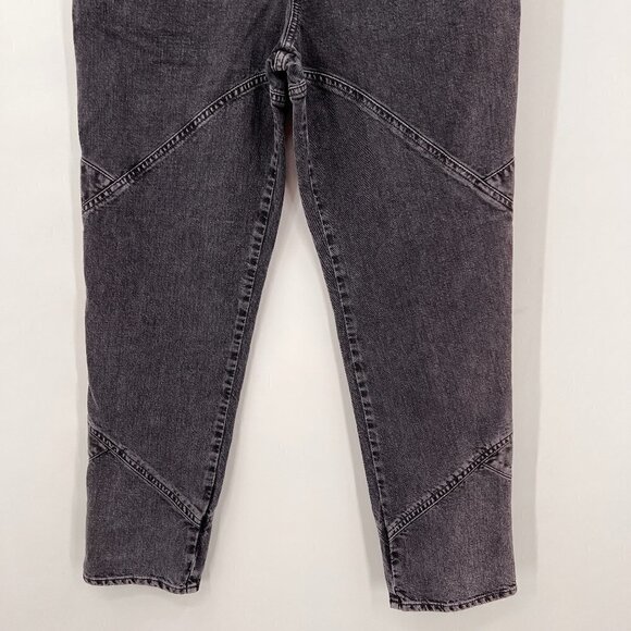 Isabel Marant Eloisa Faded Night Black High-Rise Jeans Women's  6 US NWT - Picture 4 of 10